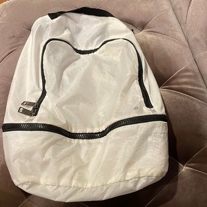 EUC large Lululemon backpack book bag
